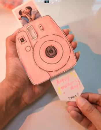 Polaroid Pop-Up Card