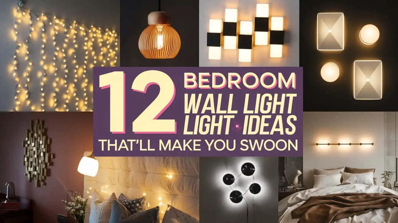 bedroom wall light ideas