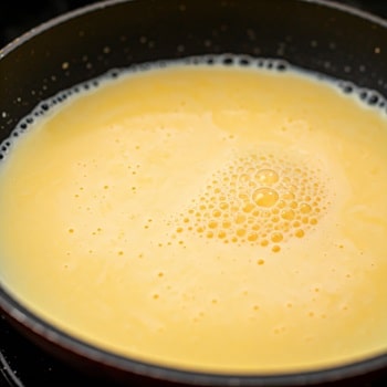 boiling milk