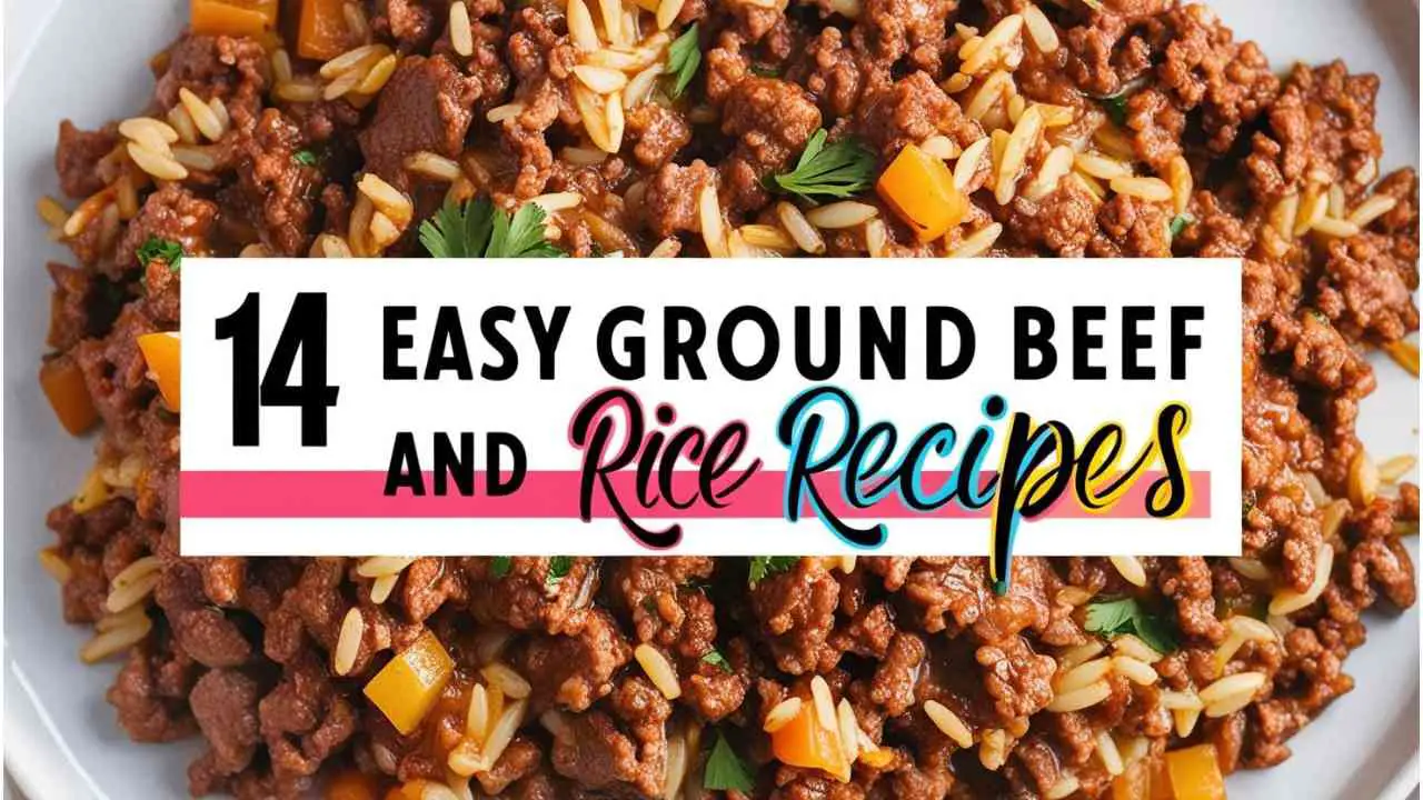 ground beef and rice recipes