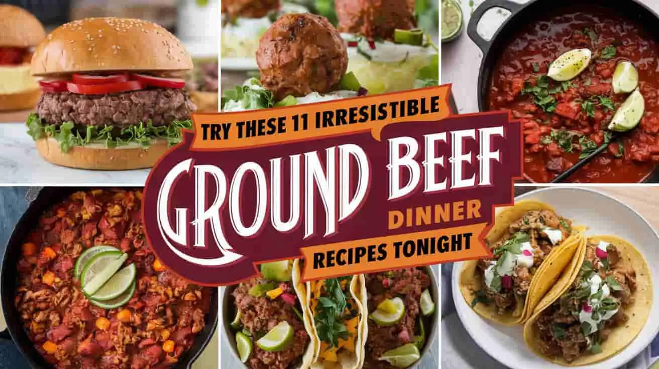 ground beef dinner recipes