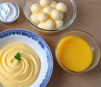 ingredients needed for mango rasgulla cheesecake