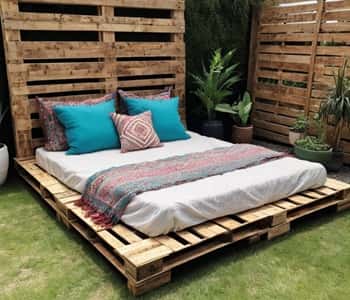 pallet bed