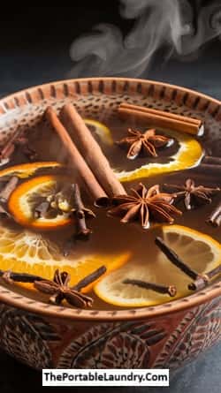 Autumn Spice Potpourri-served