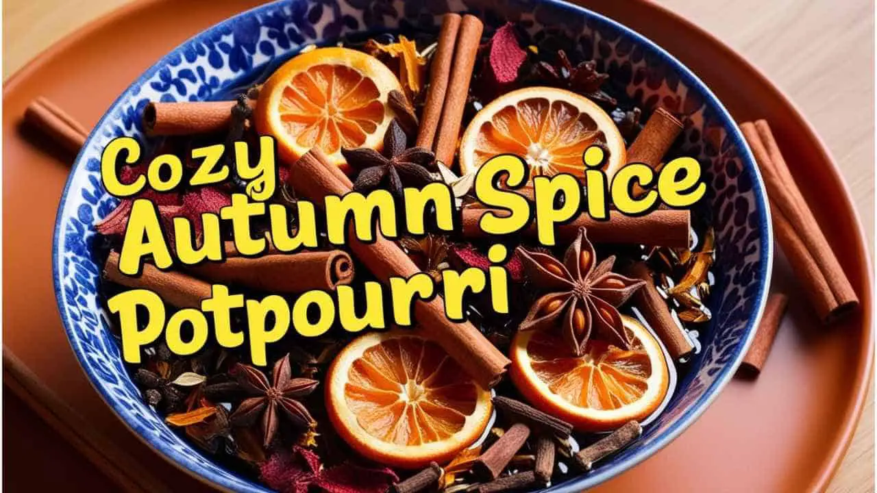 Cozy Autumn Spice PotPourri Recipe