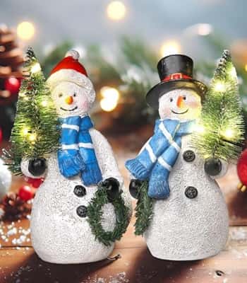 Indoor Snowman decor