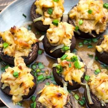 Lobster Stuffed Mushrooms By Go Go Go Gourmet