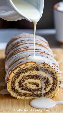 Mulled Wine-Infused Makowiec (Poppy Seed Roll)-finished