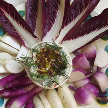 Smoked Rainbow Trout Dip with Crudites By Eat Fish Wife