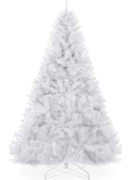 start with white christmas tree
