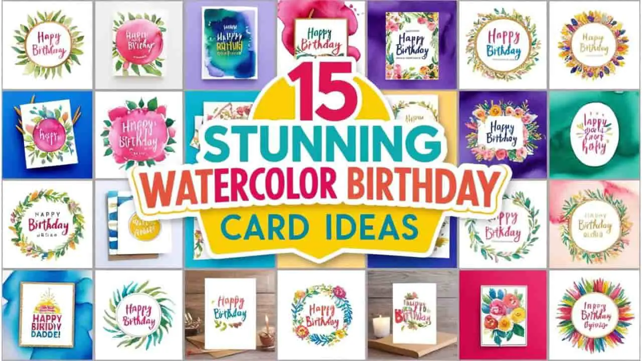 watercolor birthday card ideas-featured