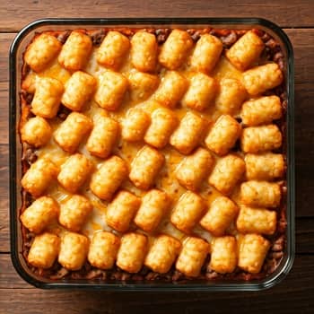 Add the tater tots