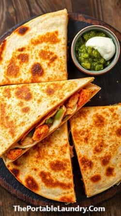 Chicken Tikka Quesadillas