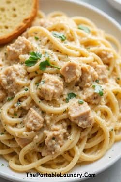 Creamy Tuna Alfredo