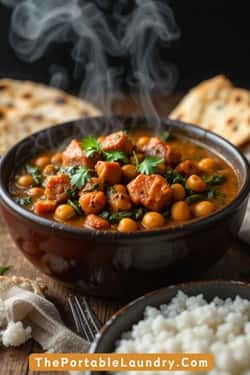 Ham and Chickpea Curry