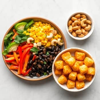 Ingredients You'll Need For This Vegan Tater Tot Hotdish