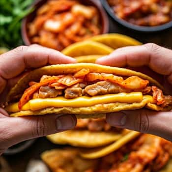 Ingredients You’ll Need To Make Kimchi Pancake Tacos