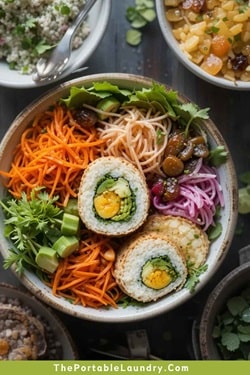 Instructions To Make Sushi Burrito Bowls Dinner Recipe