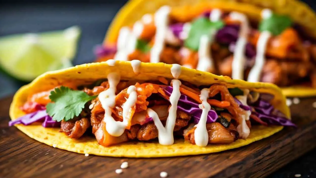 Kimchi Pancake Tacos Fusion at Its Best-featured