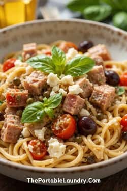 Mediterranean Tuna Pasta