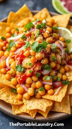 Pani Puri Nachos