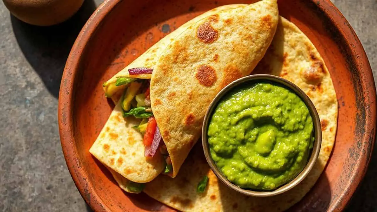 Pesarattu Crepes with Avocado Chutney-featured