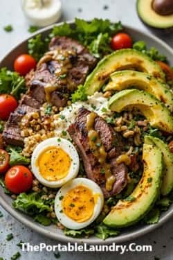 Steak and Egg Power Salad