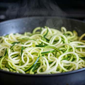 Step 4 - Cook the Zucchini Noodles