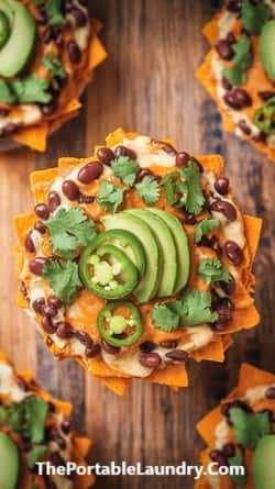 Sweet Potato Nacho Casserole - dinner idea-completed