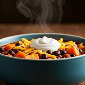 Sweet Potato and Black Bean Chili