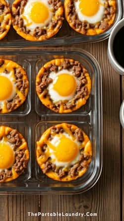 What Makes Ground Beef Breakfast Cups Unique