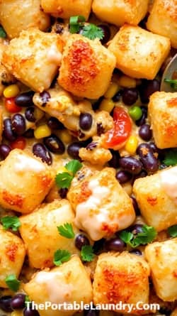 Why This Vegan Southwest Tater Tot Hotdish is a Must-Try