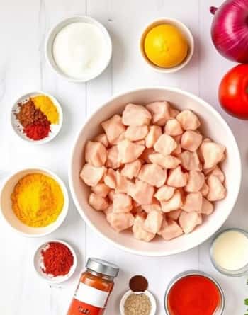 ingredients needed to make chicken tikka masala