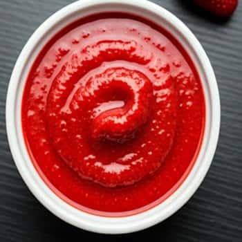 strawberry puree