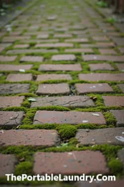 11. Brick-and-Moss Path