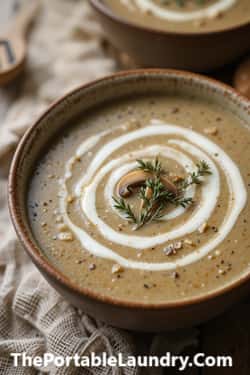 16. Creamy Mushroom Soup