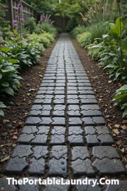 4. Recycled Tire Tread Path