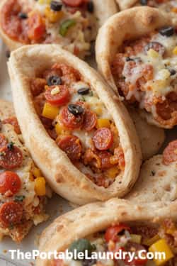 6. Pizza Pita Pockets