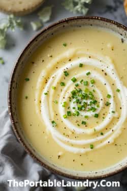 7. Creamy Potato Leek Soup