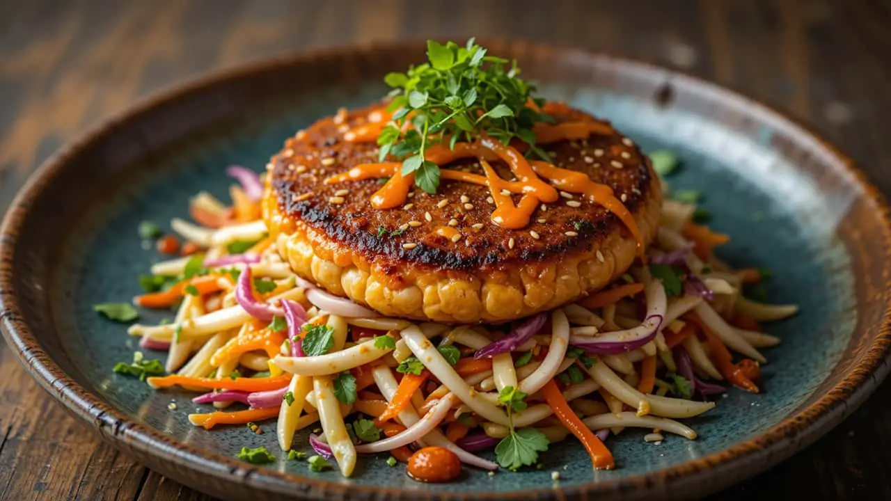 Asian-Inspired Sesame-Ginger Salmon Patties-featured