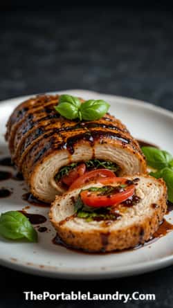 Balsamic-Glazed Caprese Stuffed Chicken-completed