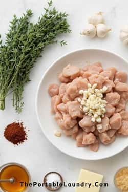 Blue Cheese Chicken Pops with Spicy-Sweet Honey Glaze-ingredients