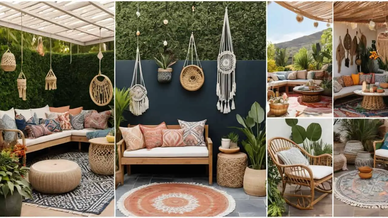 Boho Patio Ideas-featured