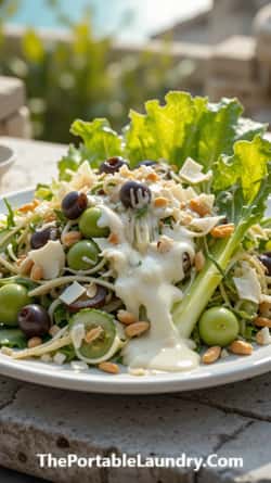Caesar Dressing Goes Tropical with Coconut Cream-completed