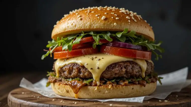 Garlic Parmesan Cheeseburger Recipe-featured