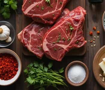 Grilled Steak and Chimichurri Bowls-ingredients