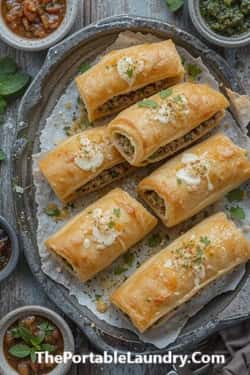 Keema Beef Wellington Rolls