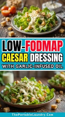 Low-FODMAP Caesar Dressing with Garlic-Infused Oil-completed