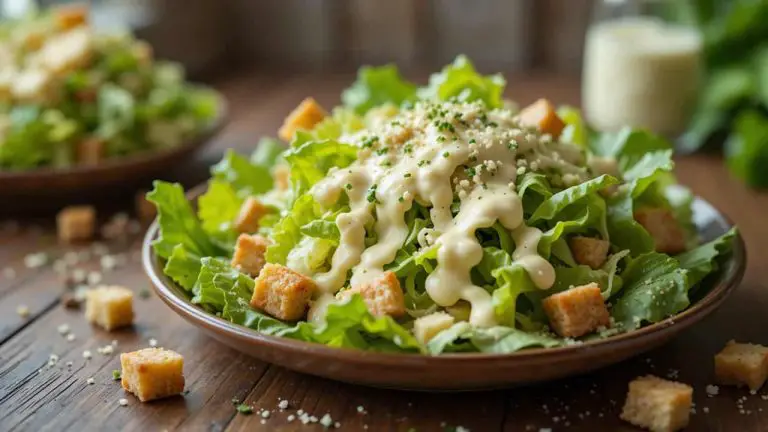 Low-FODMAP Caesar Dressing with Garlic-Infused Oil-featured