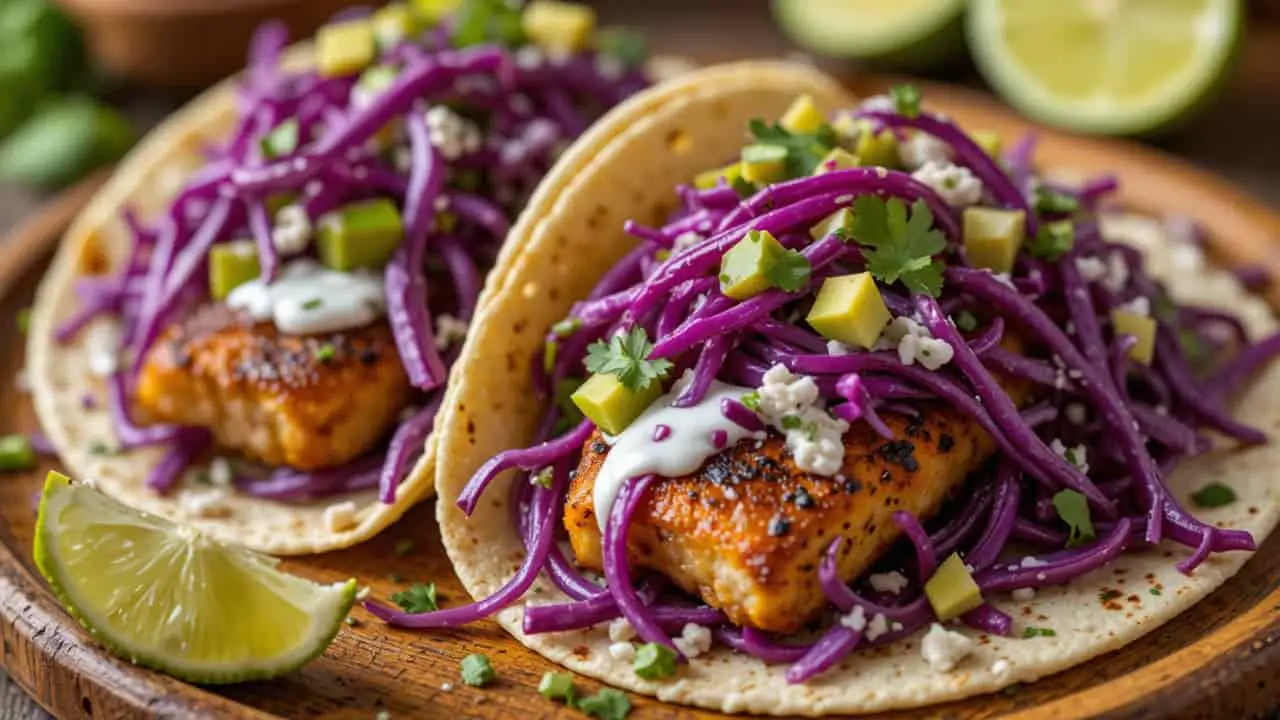 Restaurant-Quality Blackened Fish Tacos-featured